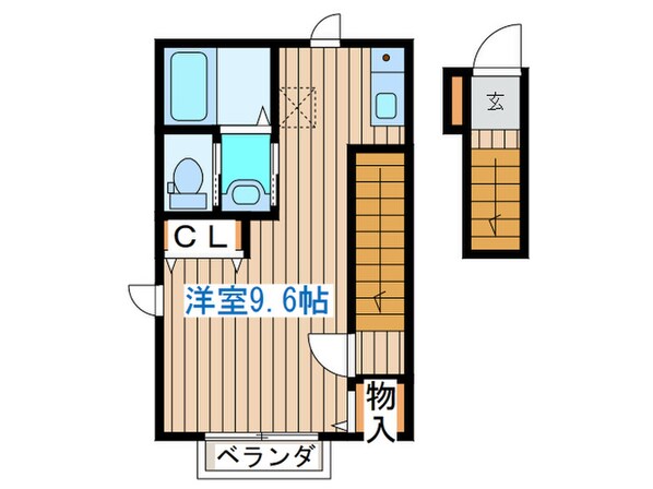 リアーレ六丁の目Ｃの物件間取画像